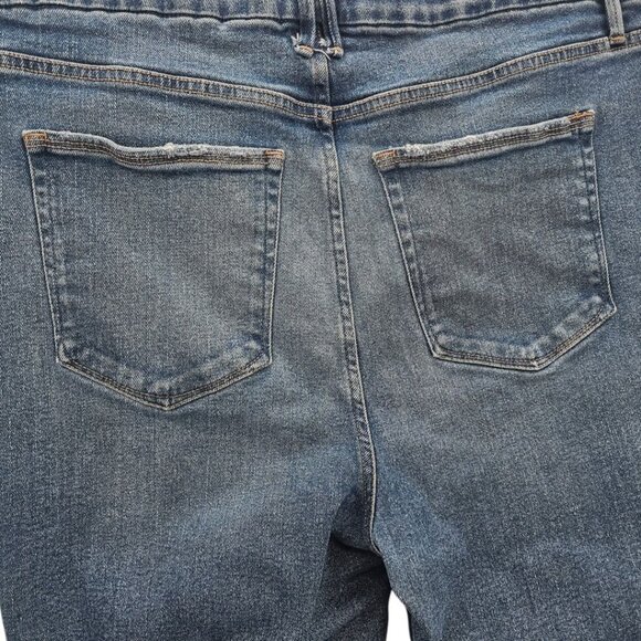 Good American Womens Plus Size 18 Good Legs Cigarette Jeans - Picture 4 of 15